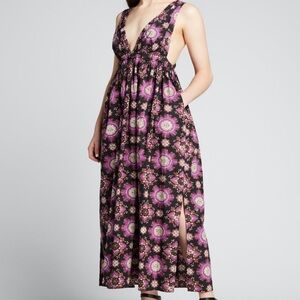Rachel Comey purple maxi dress size small